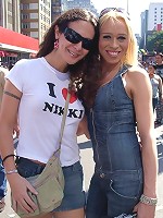 Nikki at tha gayparade !